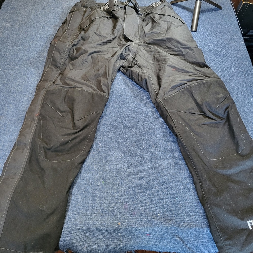 Firstgear ShelTex Waterproof Padded Motorcycle Pants 3M Thinsulate Black Sz32